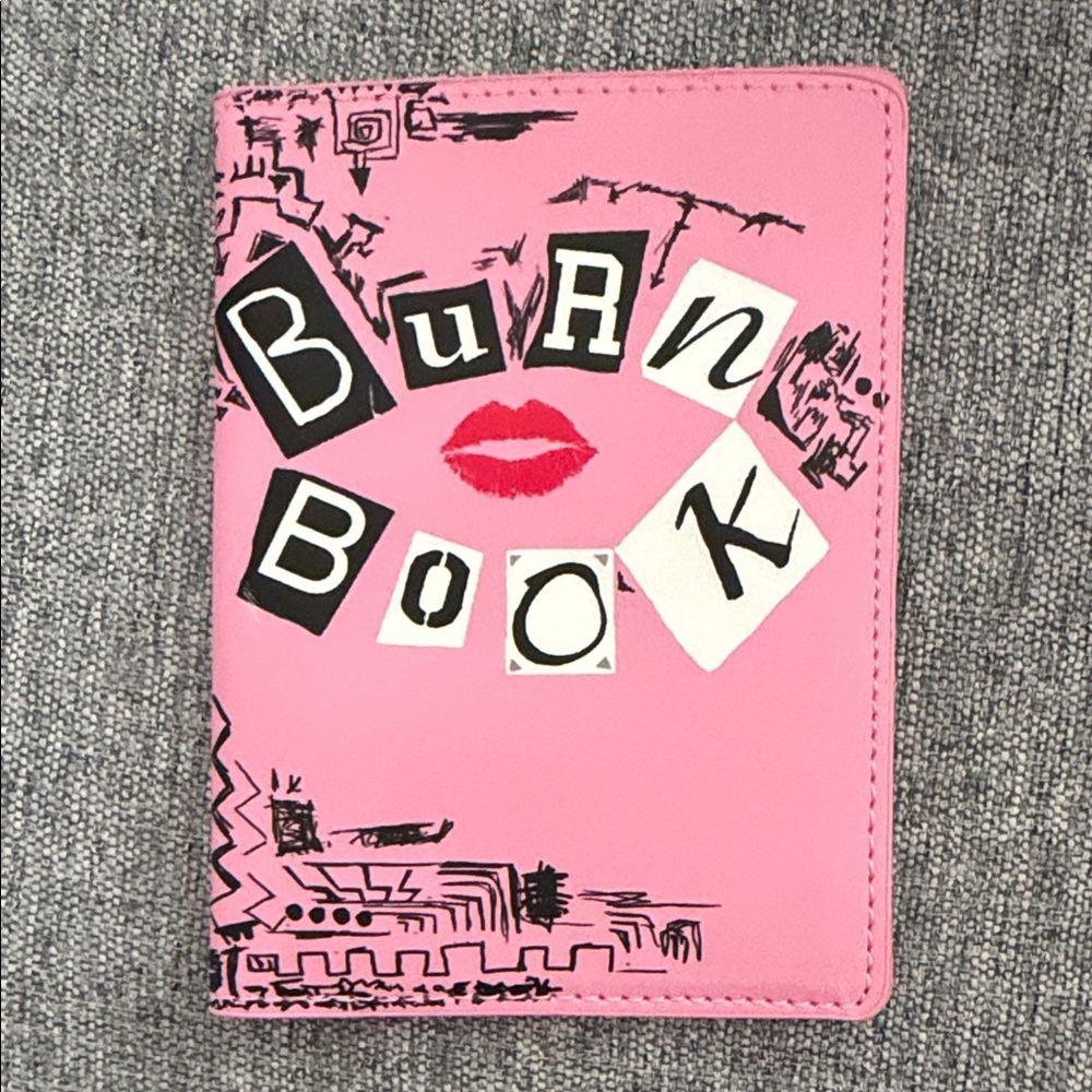 New Pink Burn Book Card Holder